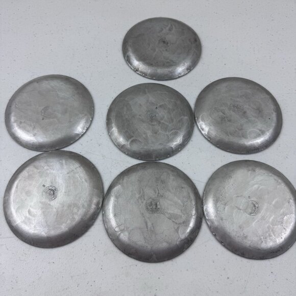 Wendell August Forge 3.5" Coasters With Dogwood Flowers - Set Of 7 - Picture 2 of 16